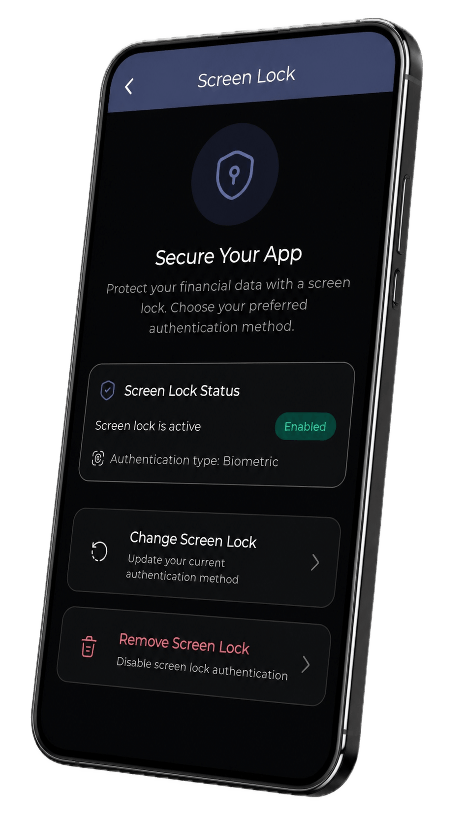 Wavvy Wallet privacy screen: on-device storage, no external servers, and your data under your control